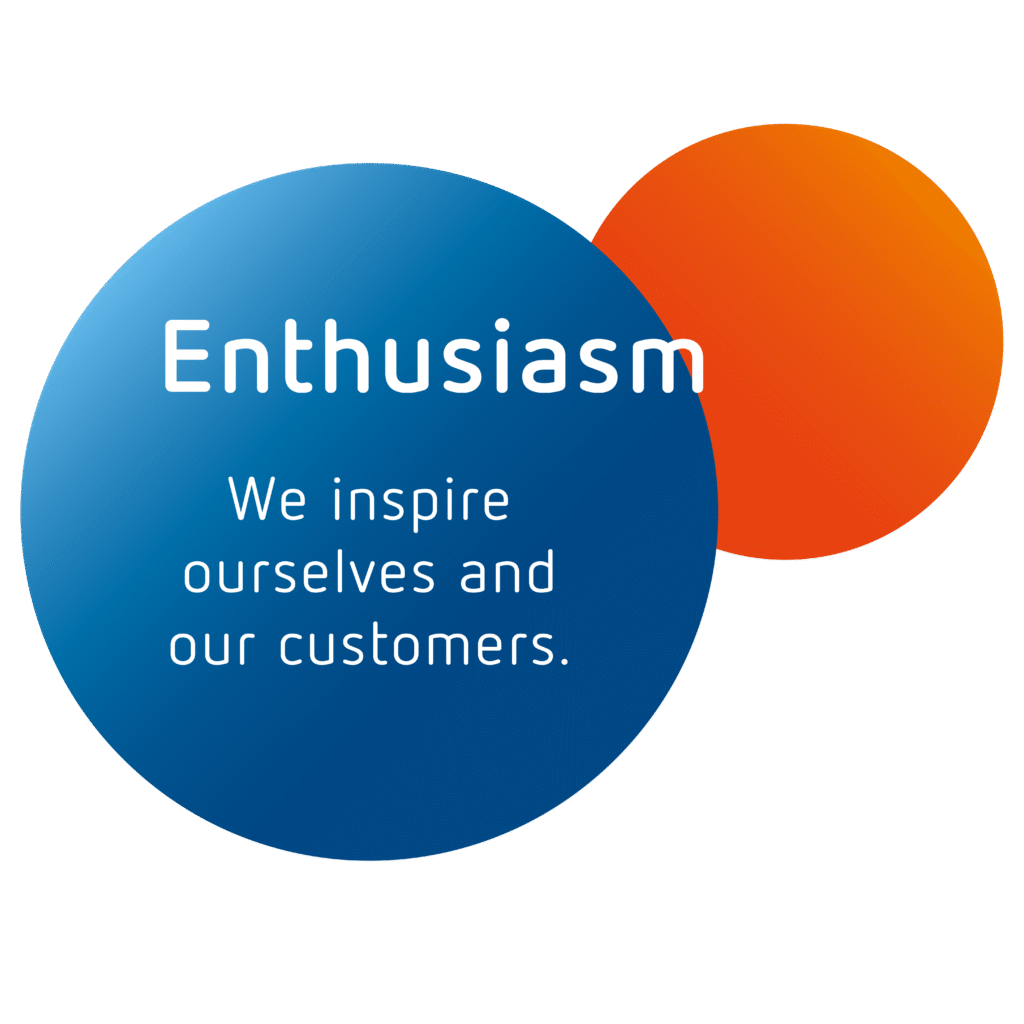 Sport-Thieme mission statement graphic on the topic of enthusiasm