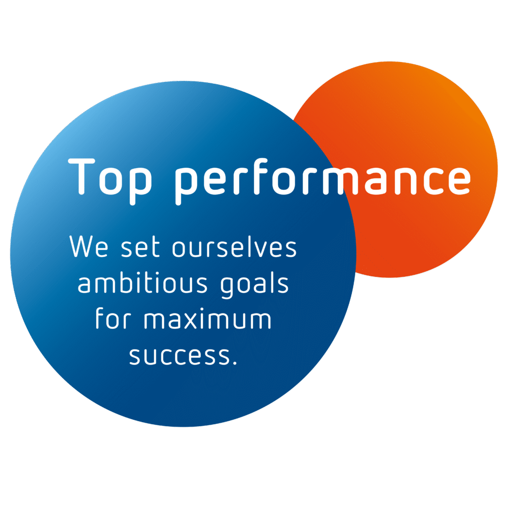 Sport-Thieme mission statement graphic on the topic of top performance